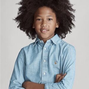 Polo by Ralph Lauren Kids Chambray Button Down Shirt